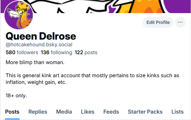 Queen Delrose @ Bluesky hotcakehound.bsky.social tweet media