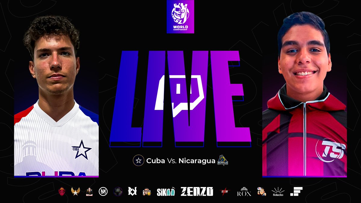 🟣 𝐋𝐈𝐕𝐄 - 𝐌𝐀𝐓𝐂𝐇 𝟏 🎥
🎯 𝐑𝐎𝐔𝐍𝐃 𝟕 - 𝐃𝐀𝐘 𝟏

WE’RE KICKING THINGS OFF WITH A DUEL FROM CENTRAL AMERICA 🌎! It’s Cuba vs. Nicaragua ⚔️. A win for Nicaragua could keep them in the running for a top 4 spot in their group 📈! Both teams have already put up some great