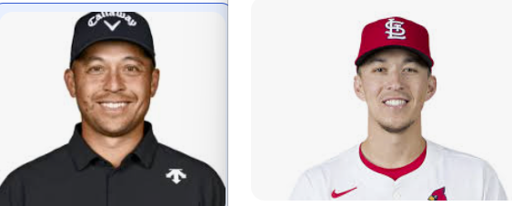 mspici's tweet photo. Separated at Birth: Xander Schauffele and Tommy Edman https://t.co/oVUgTyq97P