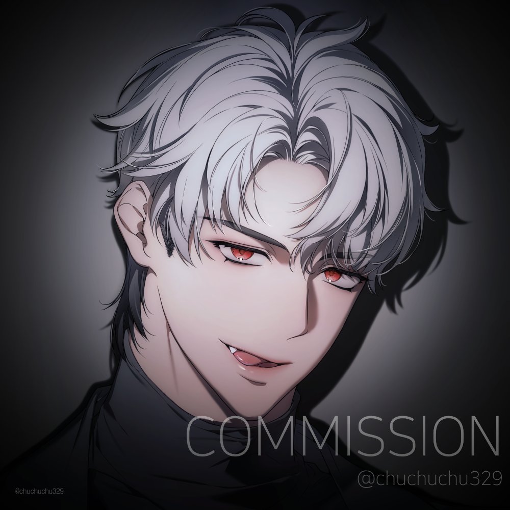 크레페 간단셀식두상커미션 남캐 작업물