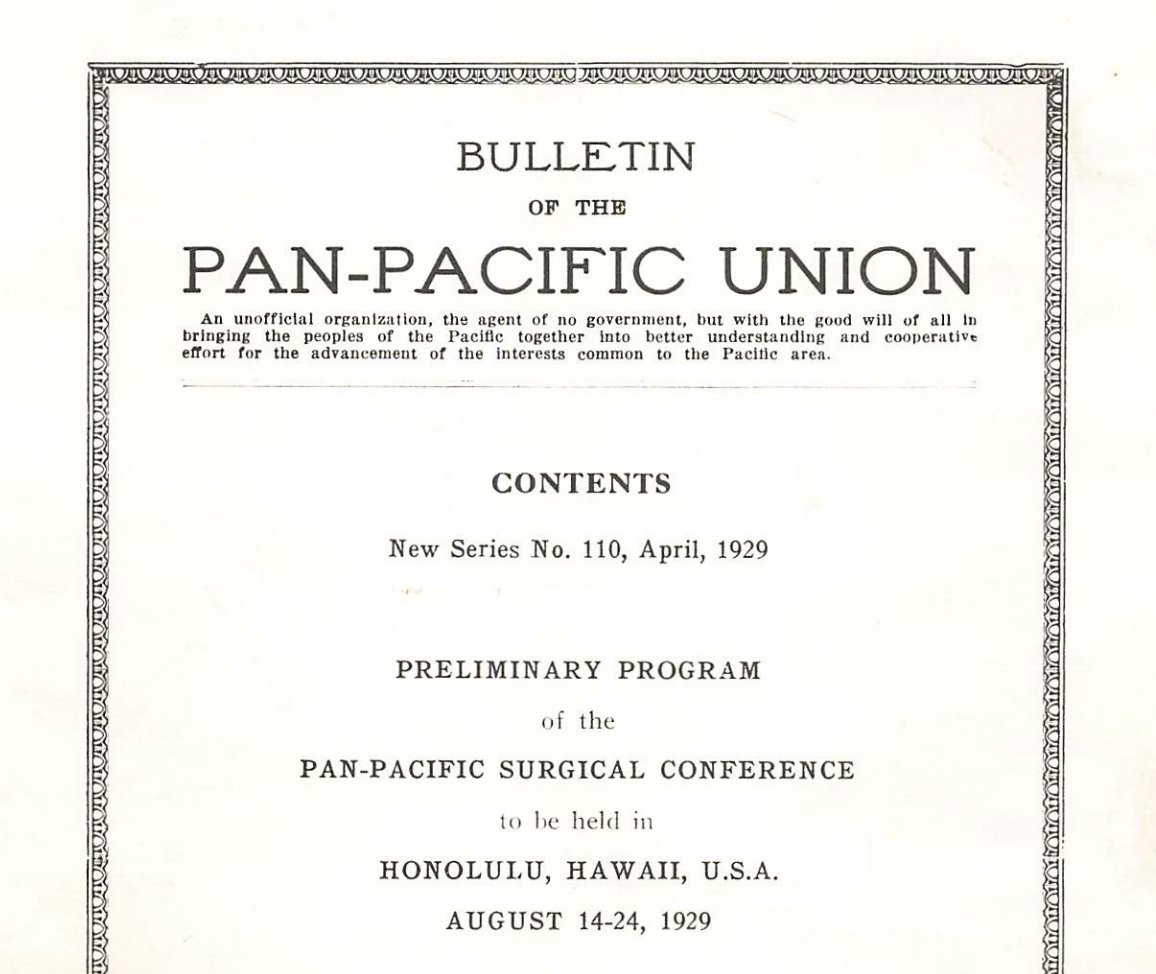 panpacsurgical's tweet photo. Care to see our conference program from 1929? Yes, we've been around that long. https://t.co/velccB1Wx4 Join us in January for another quality plastic surgery symposium. #plasticsurgery https://t.co/6MtHQqL67m