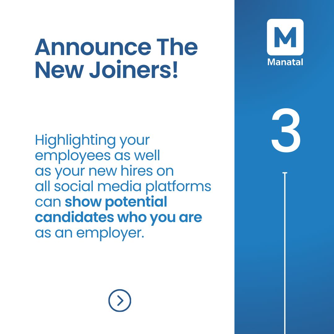 manatalapp's tweet image. Here are ways to enhance your career portal and boost your employee value proposition! 👇
buff.ly/4f4NSYx

#JobVisibility