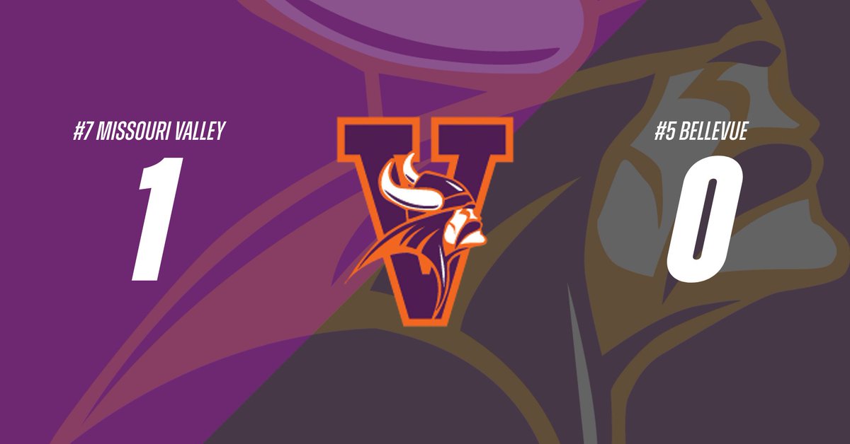 MVCAthletics's tweet photo. Final! Tate Richard's PK is enough to give #7 Missouri Valley a 1-0 win over #5 Bellevue! #heartmsoc #valleywillroll https://t.co/FZsMGjbaHm