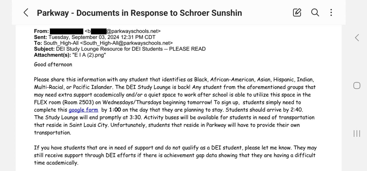 Senator Nick Schroer tweet media