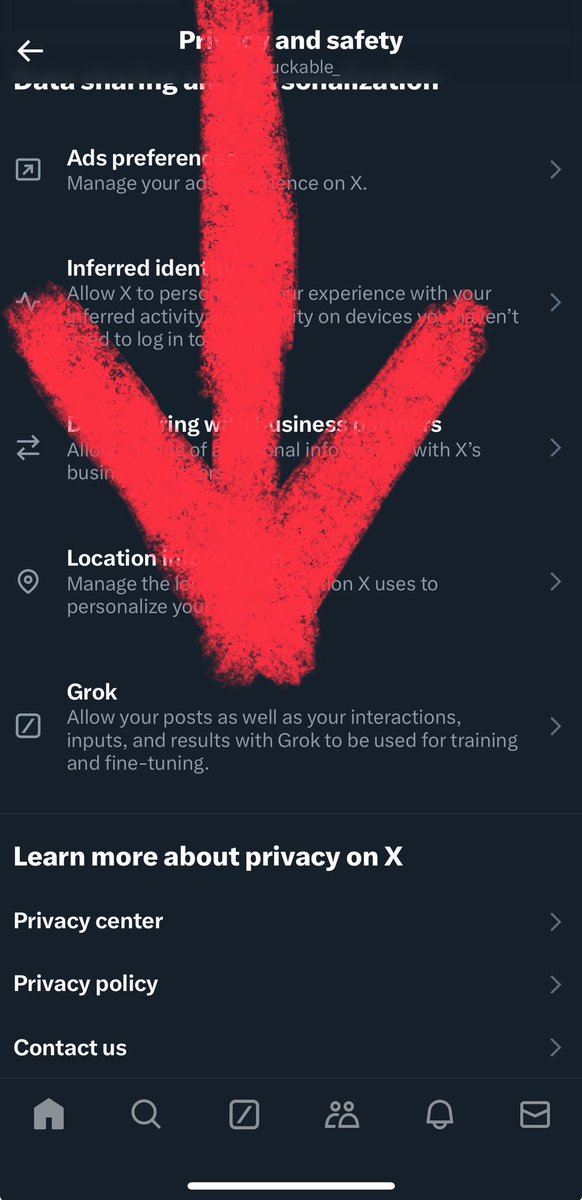 If you’re an artist on this platform, go to Privacy &amp; Safety and DISABLE the Grok feature. Otherwise your art, without your consent, will be fed to Ai