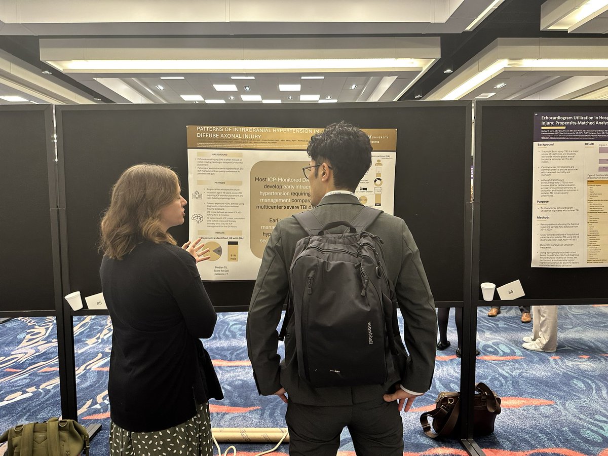 MichaelWolfMD1's tweet photo. So proud of @JennCLaws for attending her first PNCRG &amp; #NCS2024 meetings! Watching a mentee share her great work and connect with awesome people is just the best! @PNCRGtweets @neurocritical @CIBScenter @VUMCPICU @VUMCTrauma @AmeliaMaiga @AnnaMJanas #NeuroPICU #PedsICU https://t.co/b5qJvBtTtC