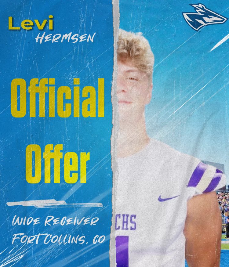 Levi Hermsen (@levi_hermsen1) on Twitter photo Thankful to have received an offer from <a href="/UNK_Football/">UNK Football</a>
<a href="/CoachTeeHarris/">Tyler Harris</a> <a href="/YemmMatt/">Matt Yemm</a> <a href="/FortCollinsFB/">Fort Collins Football</a> Thankful to have received an offer from <a href="/UNK_Football/">UNK Football</a>
<a href="/CoachTeeHarris/">Tyler Harris</a> <a href="/YemmMatt/">Matt Yemm</a> <a href="/FortCollinsFB/">Fort Collins Football</a>