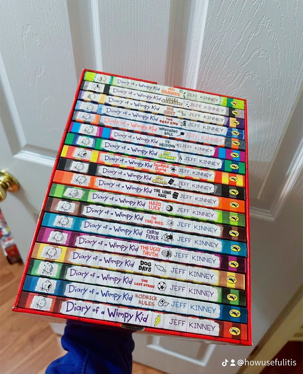 howusefulitis's tweet image. #diaryofawimpykid #kidlit #mglit #kidlitart #bookhaul #bookhauls #bookbuyingproblem #bookbuying #bookseries #booktok #bookworm #booklovers #booklove #booknerd #BookTwitter
