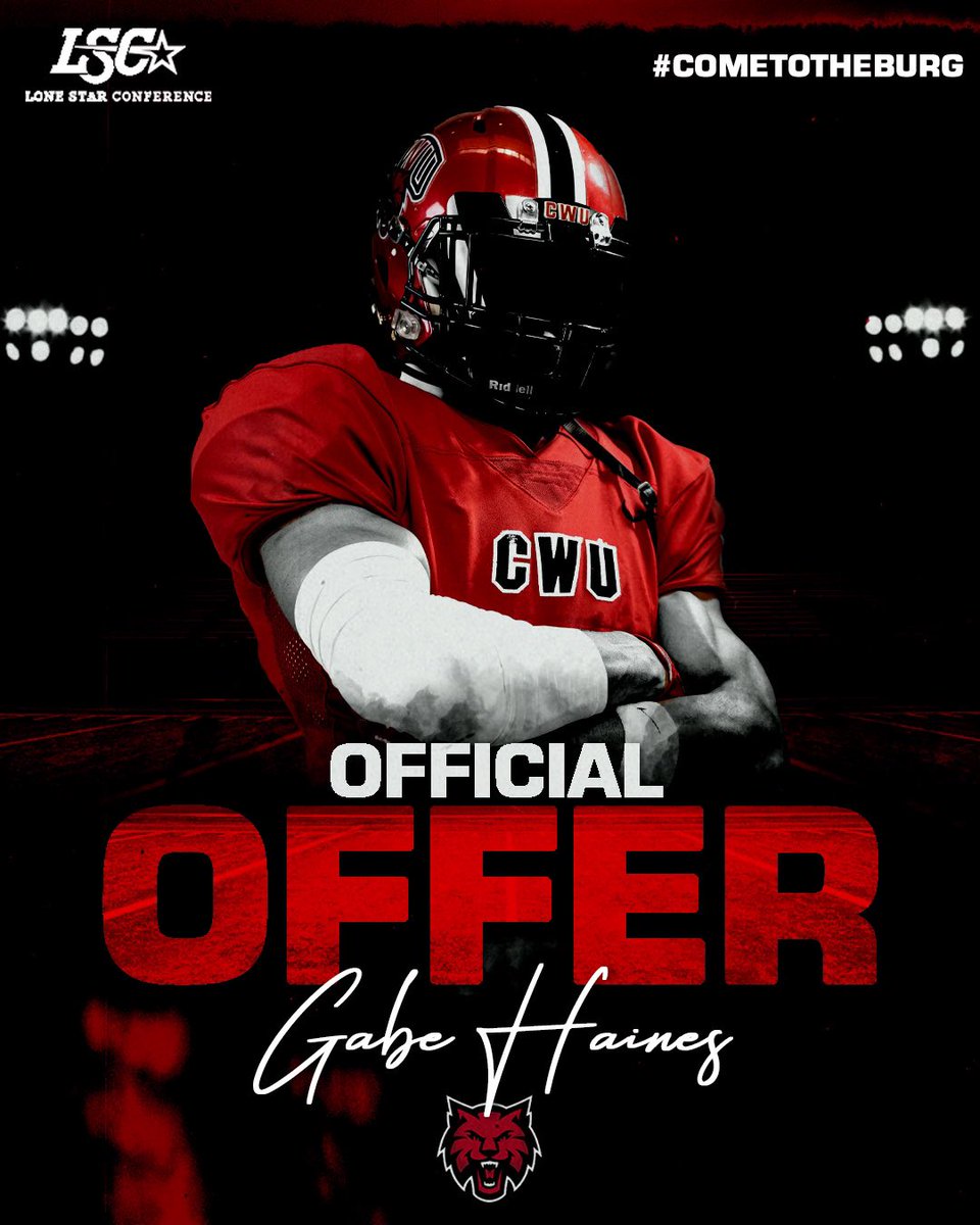 After a fun weekend at Central Washington and a great conversation with <a href="/CoachFisk/">Chris Fisk</a> I’m grateful to receive an offer from <a href="/CWUFB/">CWU Football</a>!