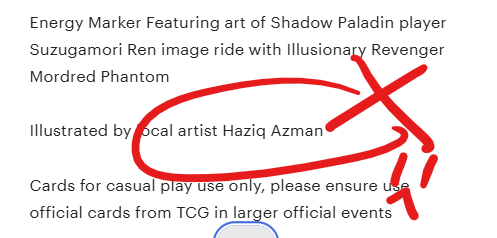 hisuriken's tweet photo. Sad news;
I was informed that MyMetalCards is using my Suzugamori Ren artwork for commercial purposes. However, what truly disappoints me is that the credited artist is not me, HISURI RII, but someone else. 💢 

Please help me take down this item; https://t.co/j3dcR1PRBN https://t.co/ICfjFT1iMu