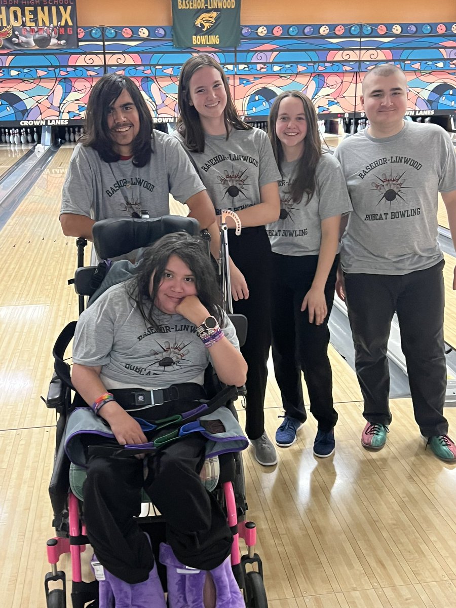 BLHSBowling's tweet photo. Unified Meet 1 in the books!  Team 2 placed 1st, Team 1 placed 3rd!! https://t.co/2TTvAKSJq5