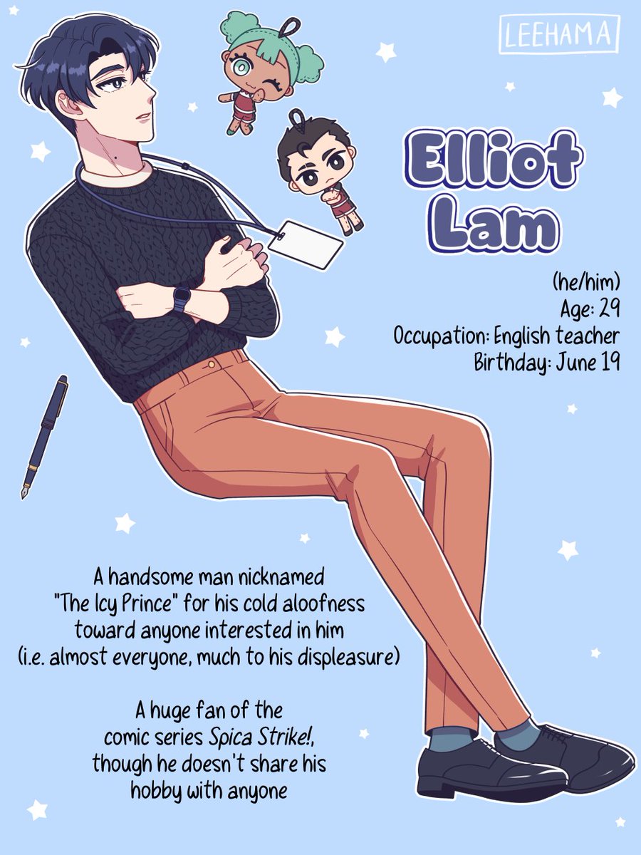 leeehama's tweet photo. And before I go, if you're interested in a (non) rom-com about two aro-ace coworkers who, after an accidental meet-cute, mistakenly believe the other is in love with them

I've been posting my new comic "And Another Lovely Day" on WT  Canvas 🧡💛🤍🩵💙 (🔗 in reply) https://t.co/bSVvNe9tIN