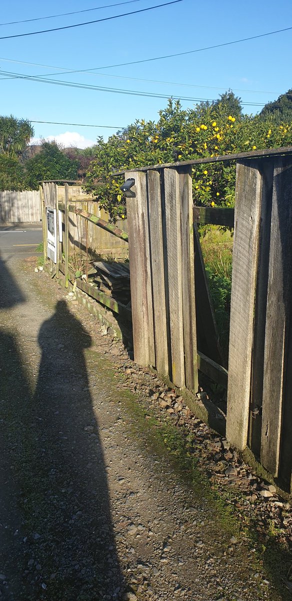 sycofly's tweet photo. Strom put pressure on concrete posts which crumbled under pressure https://t.co/9XNCRxzXih