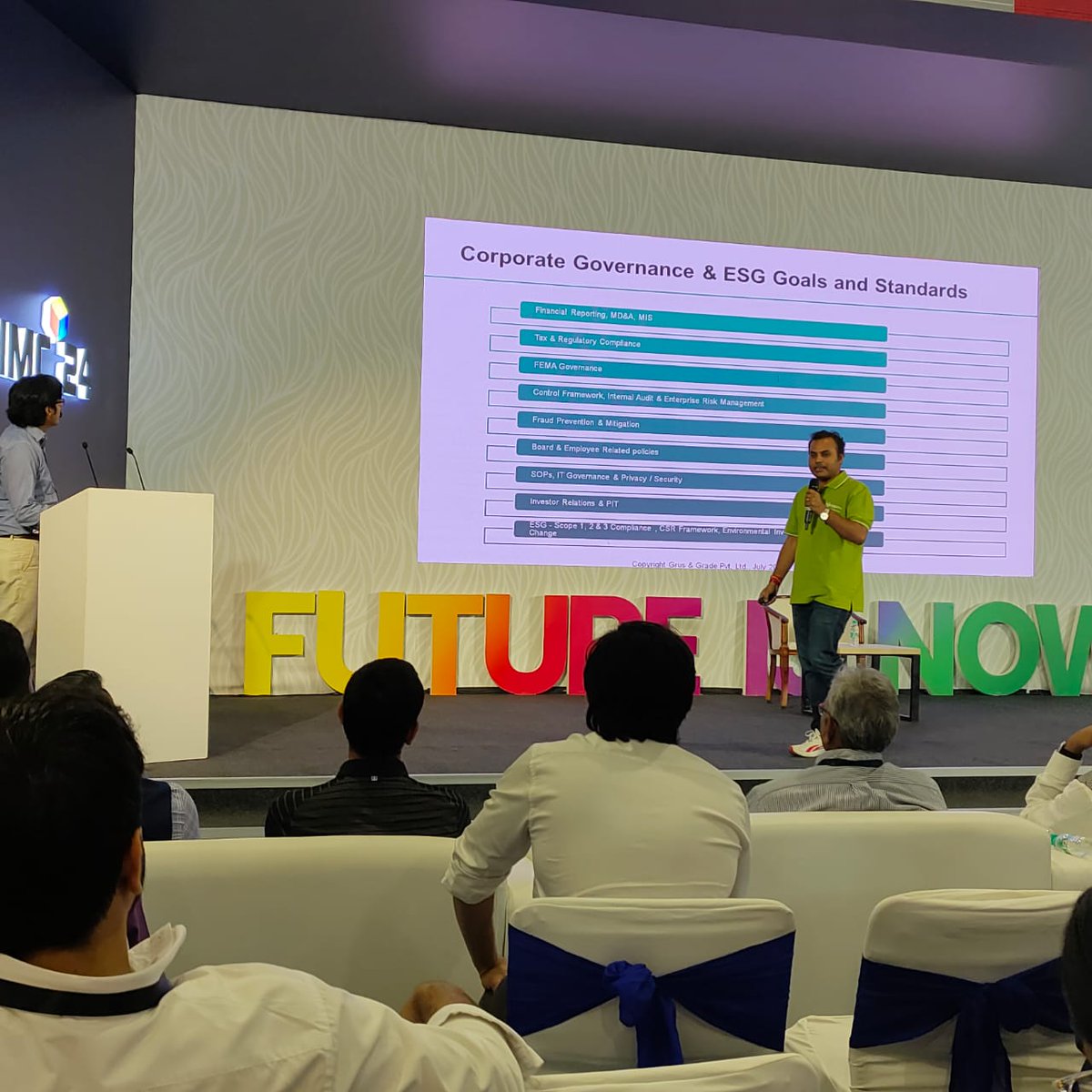 RaviSonigng's tweet photo. @GradeGrus Thanks to @stpiindia, @STPI_CoE_Apiary, @exploreIMC for offering such a wonderful platform, nothing feels better than showcasing our innovation at such a platform. #UPAJGURU https://t.co/7gnMVqcenY