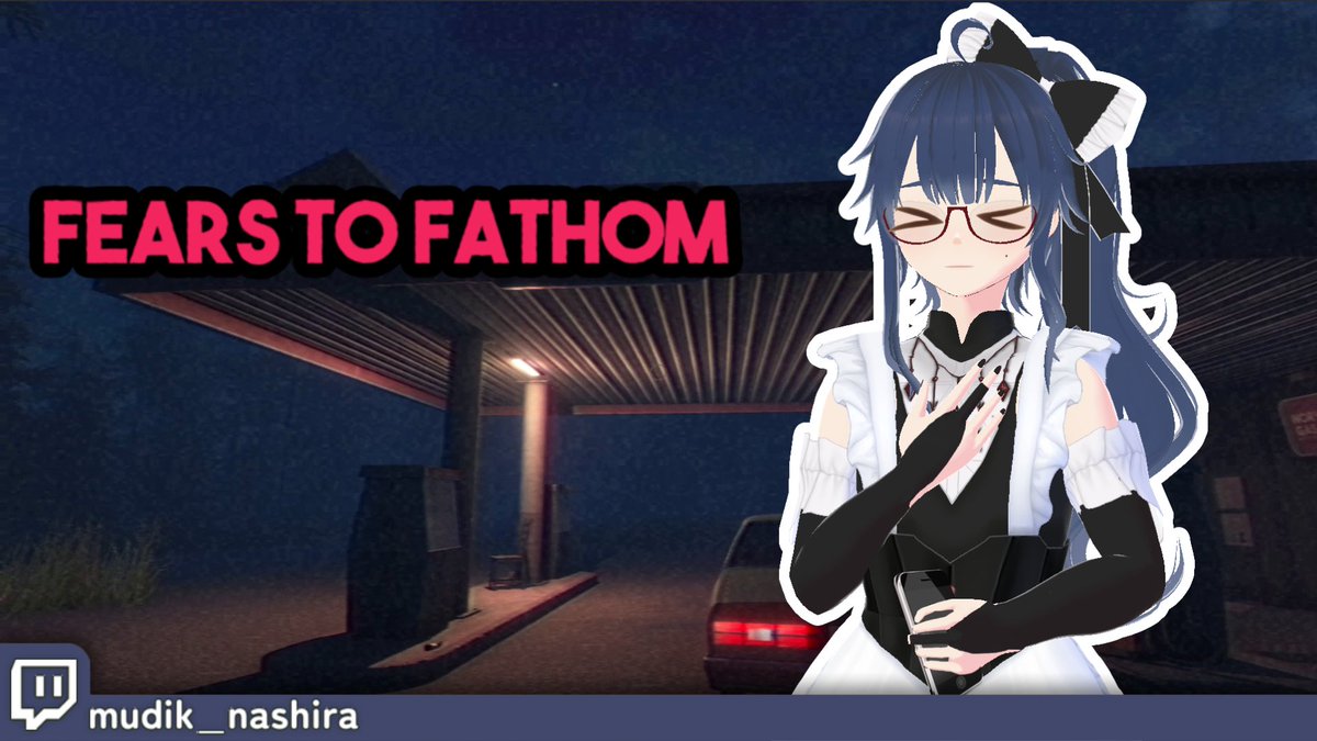 It's the spooky month and I can't handle horror, so I am forcing myself to play spooky things 💀

✧ Starting in 15 minutes 💙
✧ twitch.tv/mudik_nashira