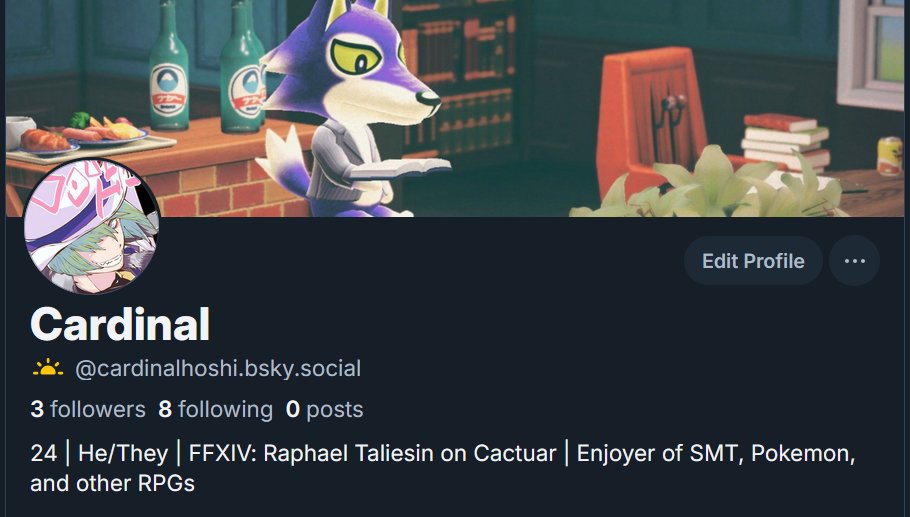 CardinalHoshi's tweet photo. i think my reach is here is probably totaled but i am on blew skai if anyone wanted to follow me there! probably still won't post very much LOL but i am there regardless https://t.co/CmMyOZZNB4