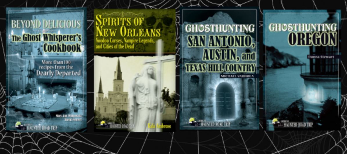 ClerisyPress's tweet photo. Are you ready to stock up on books about monsters, ghosts, and other supernatural encounters? Here are our suggestions! #hauntedbooks #ghostlytales #ghosts #supernatural #monsters #bewellbeoutdoors  https://t.co/ovBwVB28ke https://t.co/2QYl3TOHru