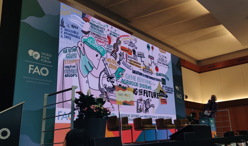 Lucilia Lorusso (@lucilia_lorusso) on Twitter photo Day 4✨
Gene editing for agrifood systems 🧬
#WFF2024 <a href="/World_FoodForum/">World Food Forum</a> <a href="/FAO/">Food and Agriculture Organization</a> <a href="/FAOInnovation/">FAO Innovation</a> Day 4✨
Gene editing for agrifood systems 🧬
#WFF2024 <a href="/World_FoodForum/">World Food Forum</a> <a href="/FAO/">Food and Agriculture Organization</a> <a href="/FAOInnovation/">FAO Innovation</a>