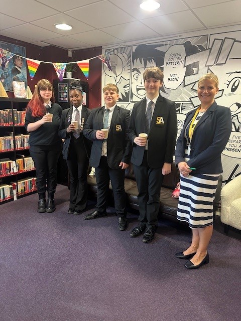 SharnbrookAca's tweet image. Congratulations to our YR11 students with the most achievement points so far this year! Hot chocolate with Mrs Raku.
#teamsharnbrook