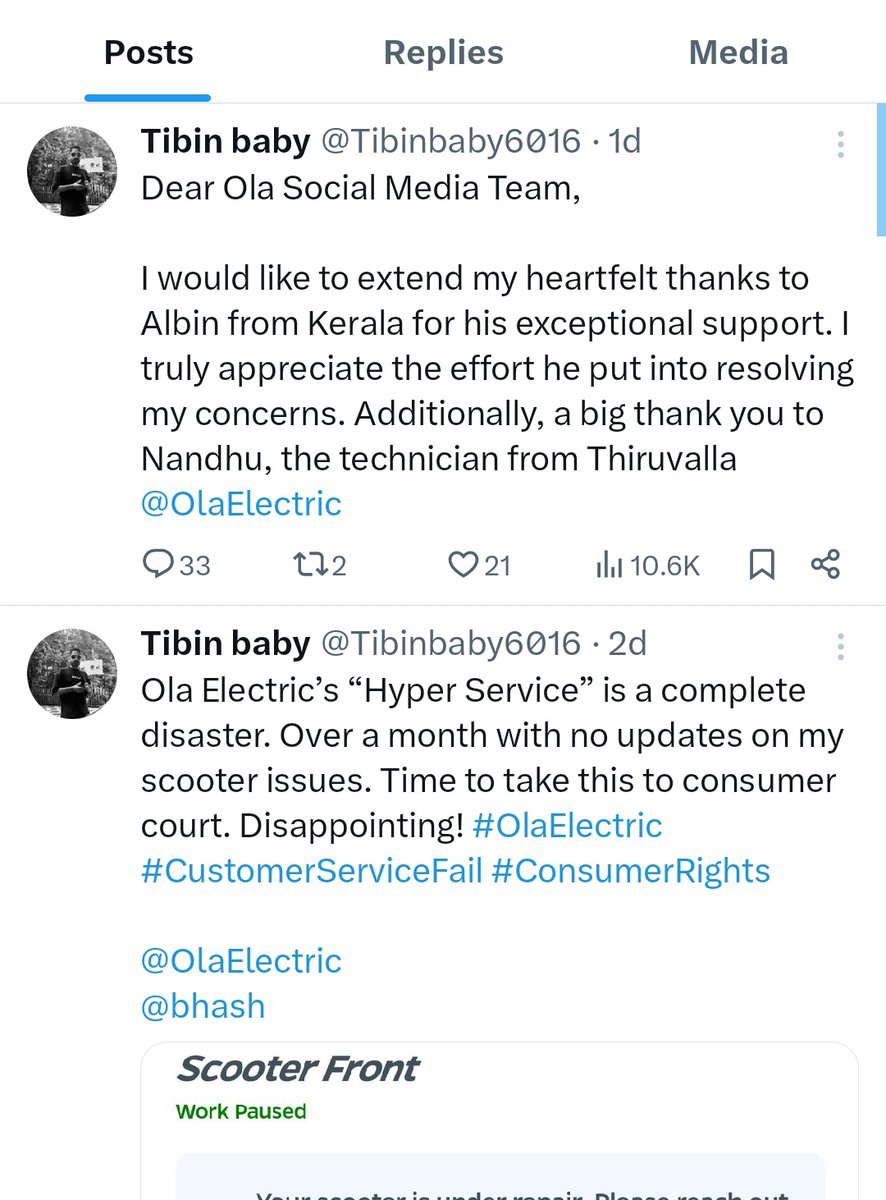 OlaElectrick's tweet photo. #olahypeservice

Dear Ola Social Media team 😛

No one has any doubt about it.. 😄 https://t.co/foyRCmL4Cc