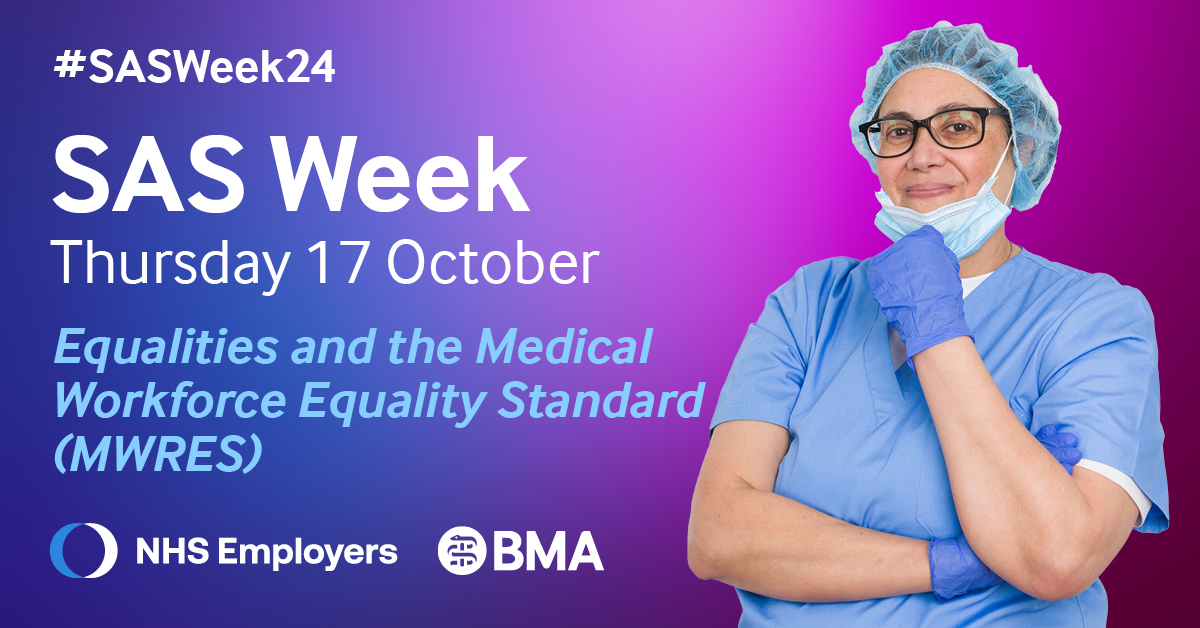 BMA SAS Doctors (@bma_sas) on Twitter photo #SASWeek24 is in full swing and today our theme is Equalities and the Medical Workforce Race Equality Standard (MWRES). In addition to our X takeover day, we’ll also be shining a light on a two-part blog on gradism in medicine by Amit Kochhar <a href="/aakochhar/">Amit Kochhar</a> bma.org.uk/news-and-opini… #SASWeek24 is in full swing and today our theme is Equalities and the Medical Workforce Race Equality Standard (MWRES). In addition to our X takeover day, we’ll also be shining a light on a two-part blog on gradism in medicine by Amit Kochhar <a href="/aakochhar/">Amit Kochhar</a> bma.org.uk/news-and-opini…