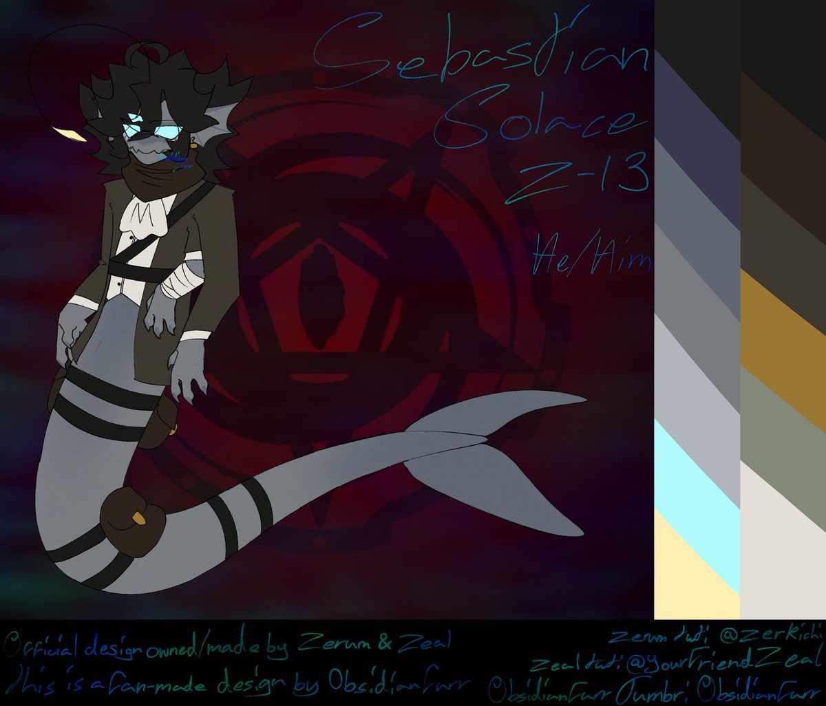 ObsidianFurr's tweet photo. YAY HI my own iteration of #SebastianSolace from #Pressure is finally finished! Gonna try experimenting with #ToonSquid for smthn random, my Tumblr is where youll see more BTS stuff if youre unsatisfied here :)
#pressure_roblox #pressureart #pressurefanart #pressureroblox #sebby https://t.co/Ztb5geIYot