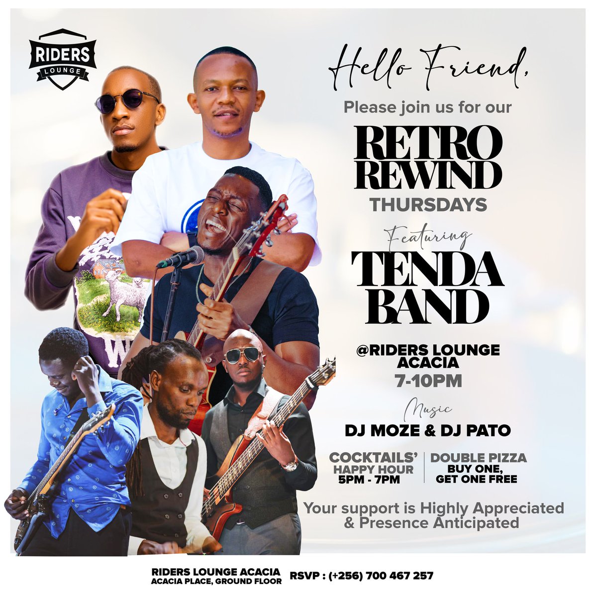 The Retro Rewind with a touch of Live band