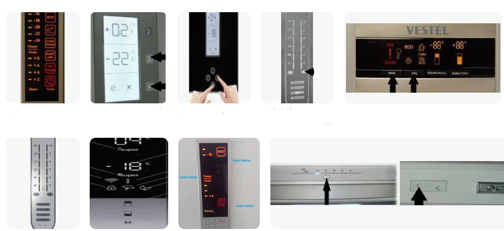 SentezServis's tweet image. VESTEL Buzdolabımın Demo Modunu Kapatmak İstiyorum, Ne Yapmalıyım?
Buzdolabınız demo moduna girdiğinde ışıkları yanacak ancak soğutma yapmayacaktır Ürününüzün demo modunu kapatmak istiyorsanız, ürününüzün modeline göre aşağıdaki adımları uygulayabilirsiniz
destekmerkezi.vestel.com.tr/cozumler/beyaz…