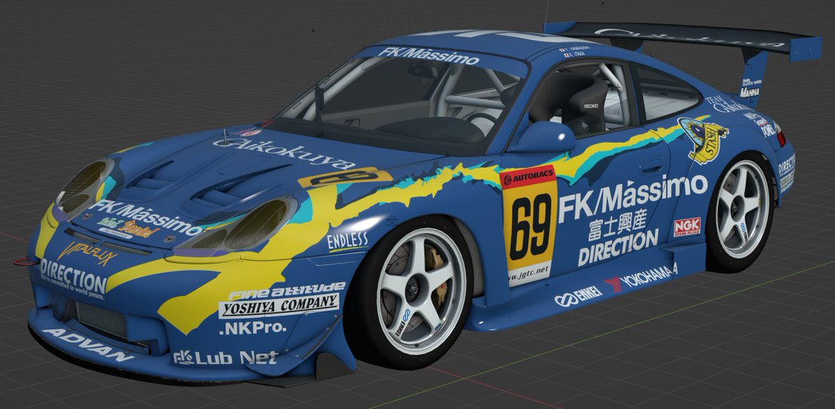 馬 side project 99% completed~ late season FK/Massimo ADVAN JGTC 996