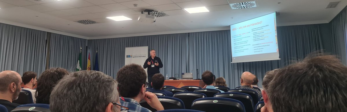 JudithMichael_'s tweet image. &quot;We need to win the time-quality-complexity-cost battle&quot; says Marcel Verhoef from ESA about why to use #ModelBasedSystemsEngineering in his keynote at #LangDev2024 @langdev2024 langdevcon.org/2024/program