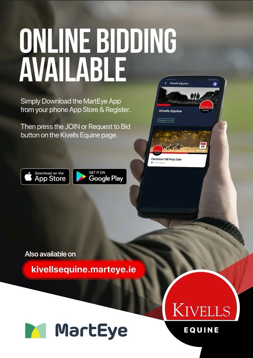 Can't make it to #Dartmoor for our Hill  #Pony Drift Sale on 29th Oct? Bid online via <a href="/KivellsAgri/">Kivells Agriculture</a> Equine &amp; <a href="/marteye1/">MartEye</a> Join the 'DHP Keepers Association Sale and Online Auction' Fb Group for details.

#ponyhour <a href="/WMNHorses/">WMN Horses</a> <a href="/BBCSpotlight/">BBC South West</a> <a href="/itvwestcountry/">ITV News West Country</a> <a href="/dartmoornpa/">Dartmoor National Park</a>