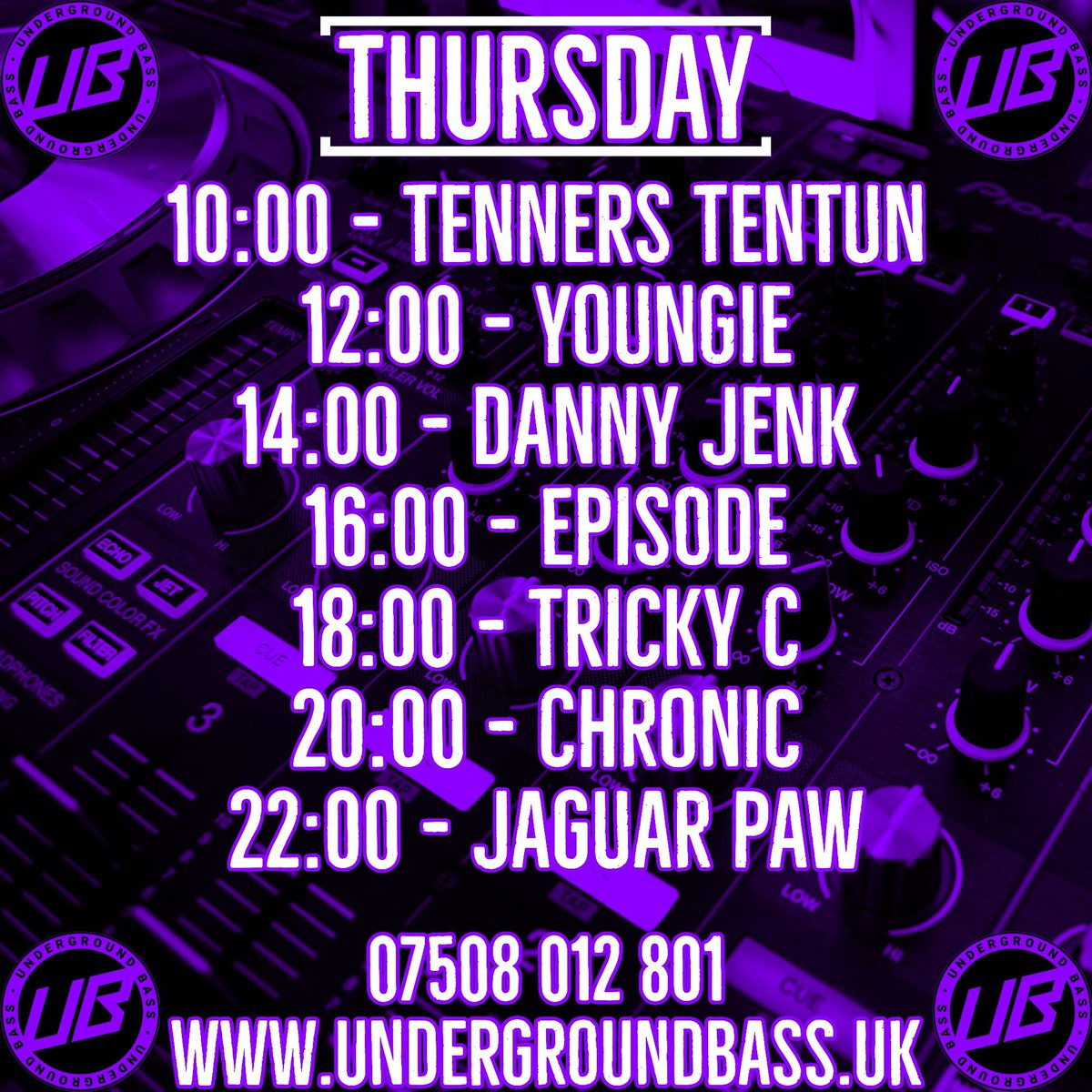 FmUnderground's tweet photo. 🔥 Thursday’s  SELECTORS 🔥

https://t.co/u6T8y8TyU6
Stream - Chatroom - Merchandise 

📲 Studio Line 0750 8012801 https://t.co/0cZa65xwUg