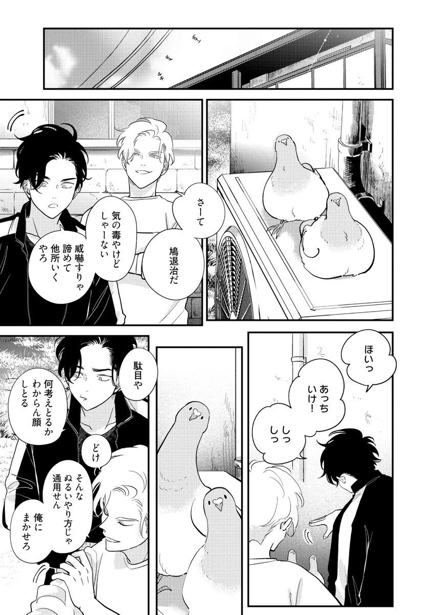 鳩のつがいともめるBL (2/7) 