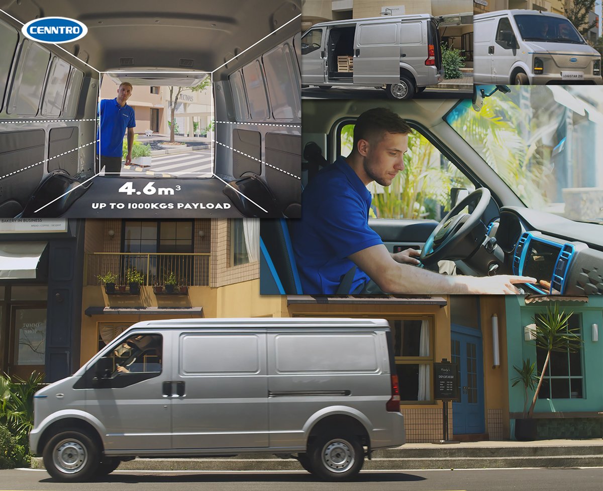 CenntroMotors's tweet image. Cenntro New Van👏 #LS210 
#Logistar210 is perfectly suited for a wide range of pick-up and delivery tasks, regional transportation, as well as general cargo transport.
Contribute to a more sustainable future!
#Logistar #EV #ElectricVehicles #CENN #CENNTRO - $CENN