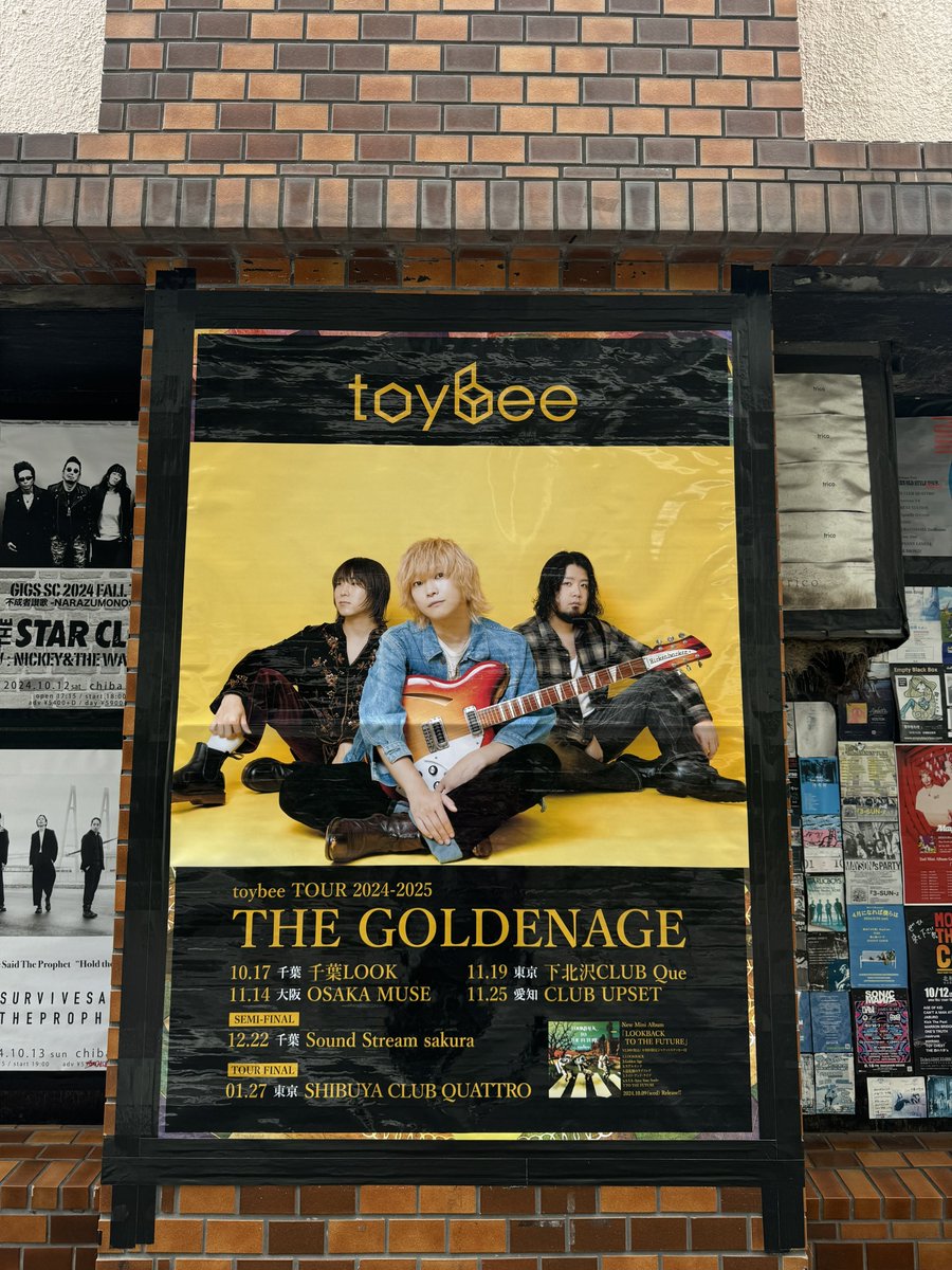 fuji_dai1101's tweet image. 本日はコチラ💁

toybee ツアー初日👏

ギターテック藤原、マズバグとtoybee2バンドで稼働します💪

超楽しみッ！！！

#toybee
#MARSBERGSUBWAYSYSTEM
#TheCheserasera
#ギターテック藤原
#ローディー藤原