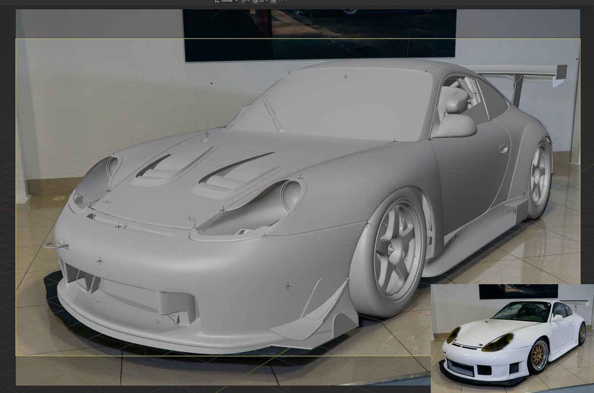 side project 99% completed~ late season FK/Massimo ADVAN JGTC 996