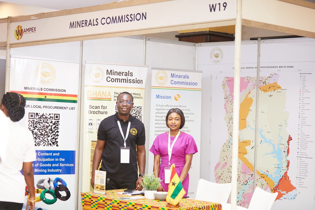 Exhibit at the West African Mining and Power Expo, #WAMPEX, and connect with industry leaders, explore cutting-edge technologies, and seize unparalleled networking opportunities.

Enquire to exhibit: bit.ly/3XF749x

#WAMPEX2025 #Mining #Power #ExhibitNow 💼✨