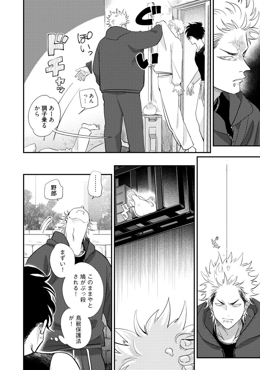 鳩のつがいともめるBL (5/7) 
