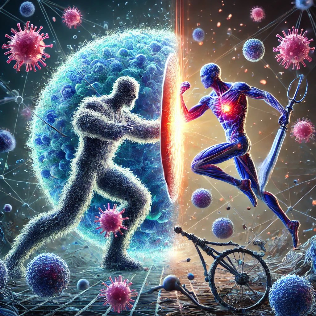 mkoglu76's tweet image. T hücreleri ise bağışıklık sisteminin hem destekleyici hem de yok edici güçleridir. Bir yandan bağışıklığı güçlendirirken, diğer yandan tehditleri yok eder. 💪 #GüçlüBağışıklık