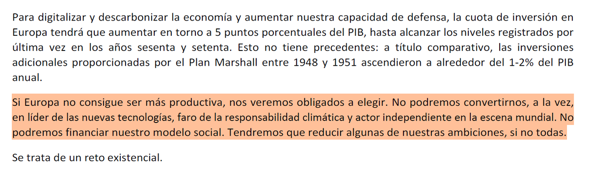 Crecimiento, descarbonización y derechos humanos, a la vez, no van a ser posibles. Lo dice Draghi en su informe para la UE.

Es lo que, de hecho, ya viene ocurriendo. La coexistencia pacífica entre capitalismo avanzado y democracia liberal se vuelve imposible en el capitaloceno.