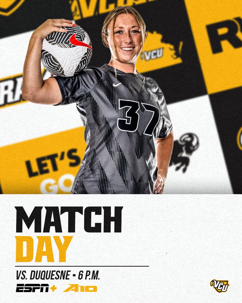 Continuing our A-10 slate at home tonight🏠

🆚 Duquesne
📍 Richmond, Va.
🏟️ Sports Backers Stadium
🕕 6 PM
📺 tinyurl.com/3s4k32sx
📊 tinyurl.com/4pnz2an9

#LetsGoVCU