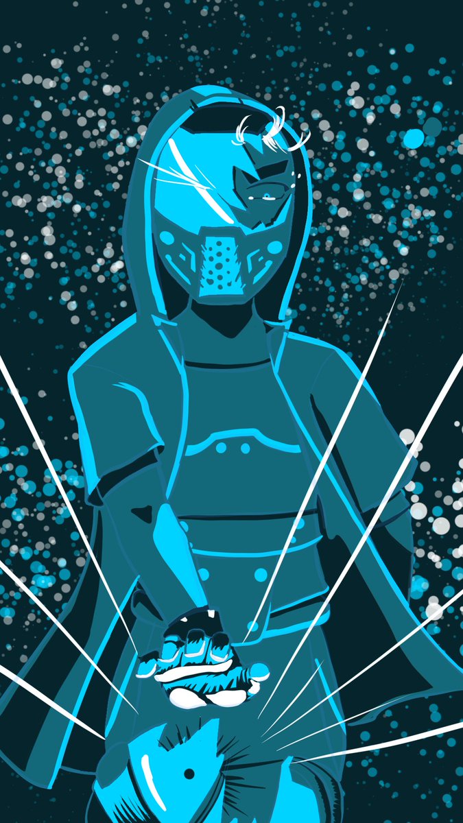 MoralesTristian's tweet photo. 3. Limited color palette 
The scene of Vika at Triton came to mind so I ran with it

@stabtober #surprisestabtober https://t.co/veIBssQjoW