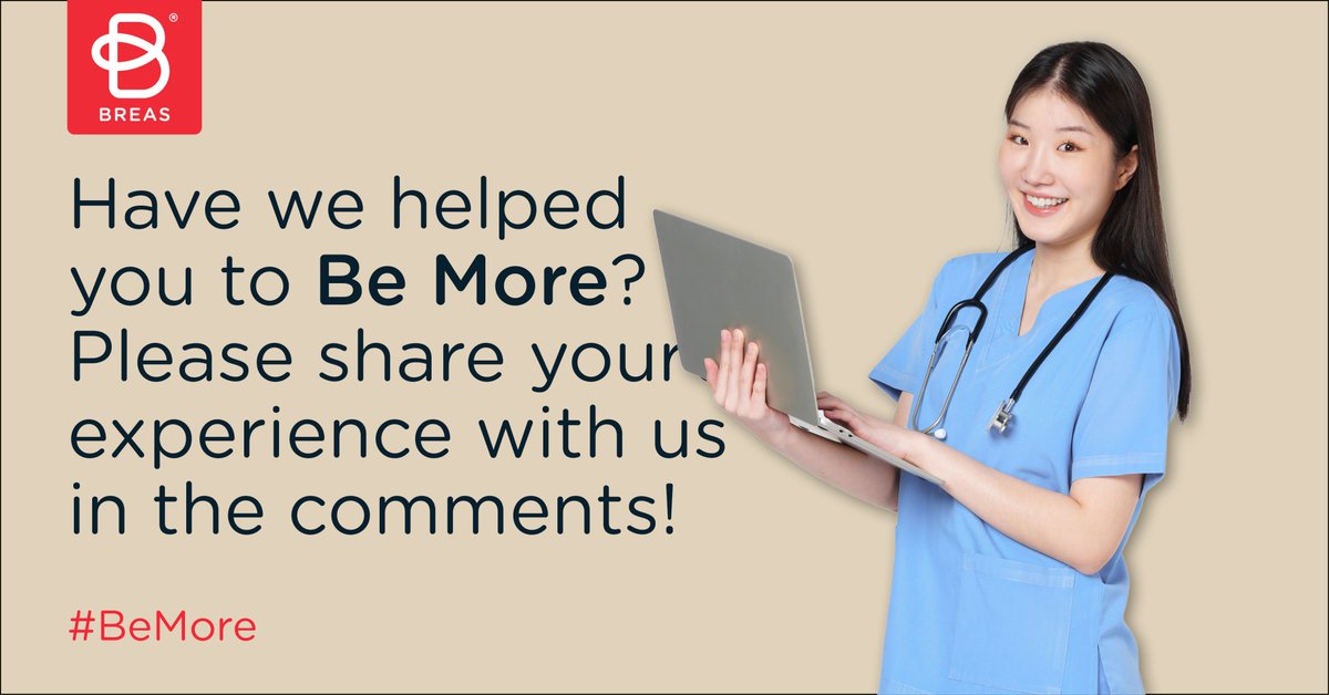 At Breas, "Be More" is more than just a tagline - we’d love to hear how Breas has helped you Be More. Whether it’s through enhanced quality of life or innovative solutions, your stories inspire us and remind us of the difference we’re making together.
#Breas #BeMore
