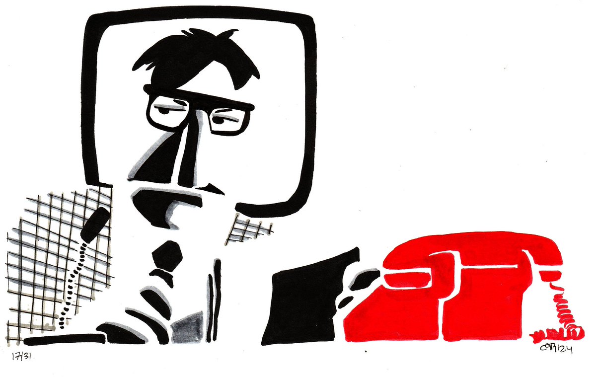 Entimani's tweet photo. @ElectricMayhem @TheMuppets #Entiteleñecos/#Muppetober 17/31
“Reportero” #newsman #themuppets70 #teleñecos #rainbowconnection #themuppetshow #themuppets #inktober #art #fanart #illustration #brushpen #jimhenson #disney #tv #themuppetmovie #traditionalart #artist #inktober2024 #reportero #blackandwhite https://t.co/aZWNPBiRVr