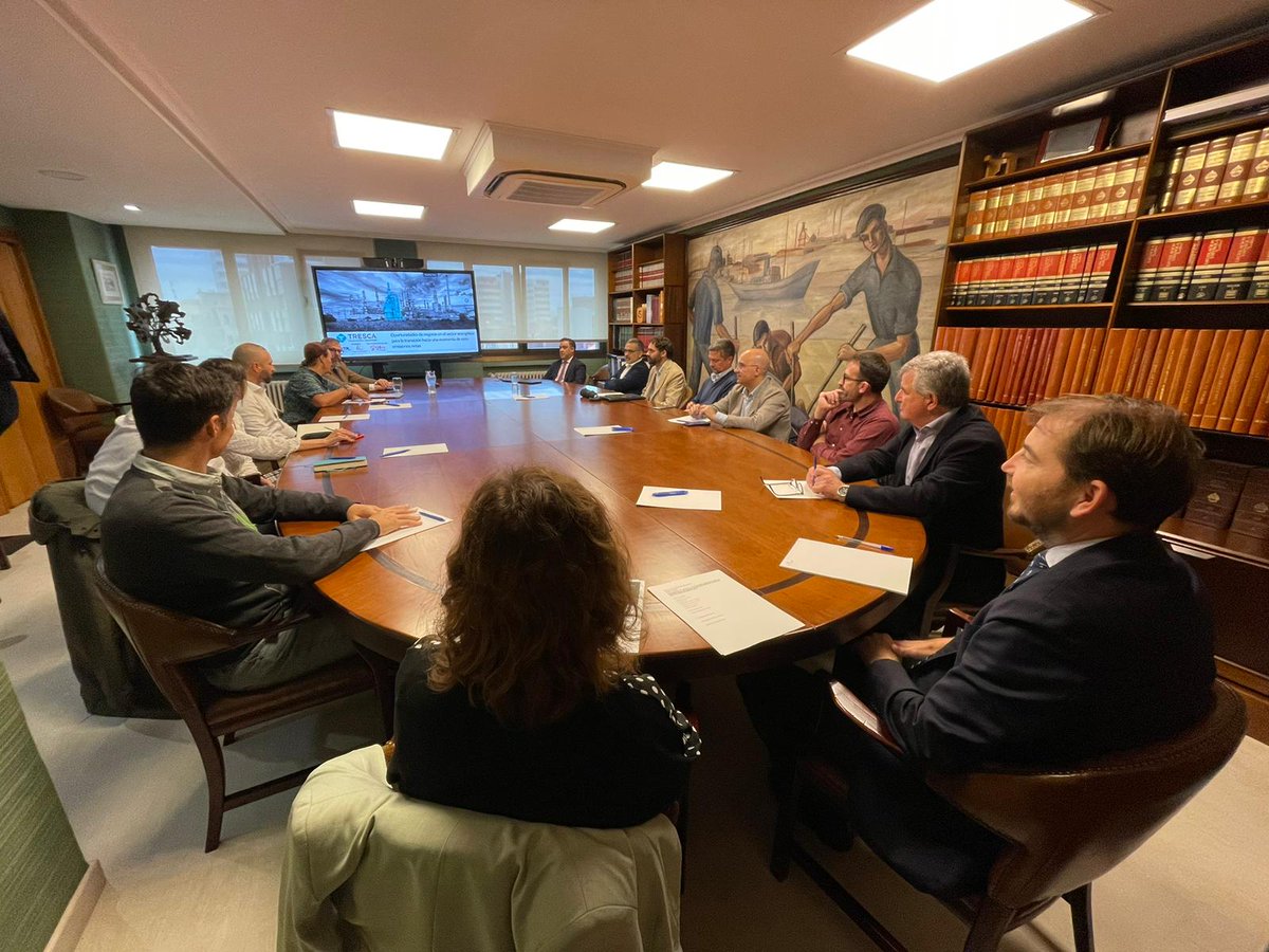 Taller Oportunidades de #negocio , tipos de proyectos, como tramitarlos para lograr #FondoTransiciónJusta para el proceso de #descarbonización de las empresas del #SectorMetal gracias a <a href="/llanaconsultore/">LLANA consultores</a> 

#Asturias #Industria