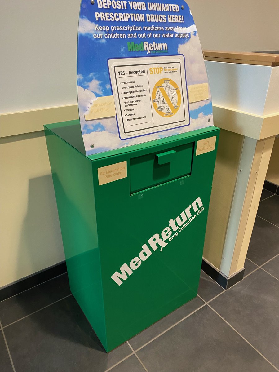 Come join the <a href="/SalisburyPolice/">Salisbury Police</a> and <a href="/DEANEWENGLAND/">DEANewEngland</a> for the fall Drug Take Back Day on Saturday 10/26 from 10AM-2PM.  All unwanted Rx medication can be safely disposed of in our self-serve lobby kiosk! Rx Pills only please!  No needles or liquids are permitted!