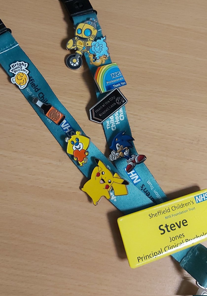 New addition to the lanyard.

<a href="/samriegel/">Sam Riegel</a>  and FCG wishing a smiley day t'ya.

😊