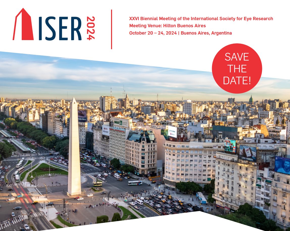 EyeBiomarkerPIA's tweet photo. #ISER2024 is almost here, and @EyeBiomarkerPIA organized a session on the retina in #AlzheimersDisease . Please make sure you add this to your schedule. Buenos Aires will be buzzing with eye research and researchers soon! @alzheimerssoc @AlzResearchUK @ISTAART @ARVOiovs @NIH https://t.co/kwyMMoUW66