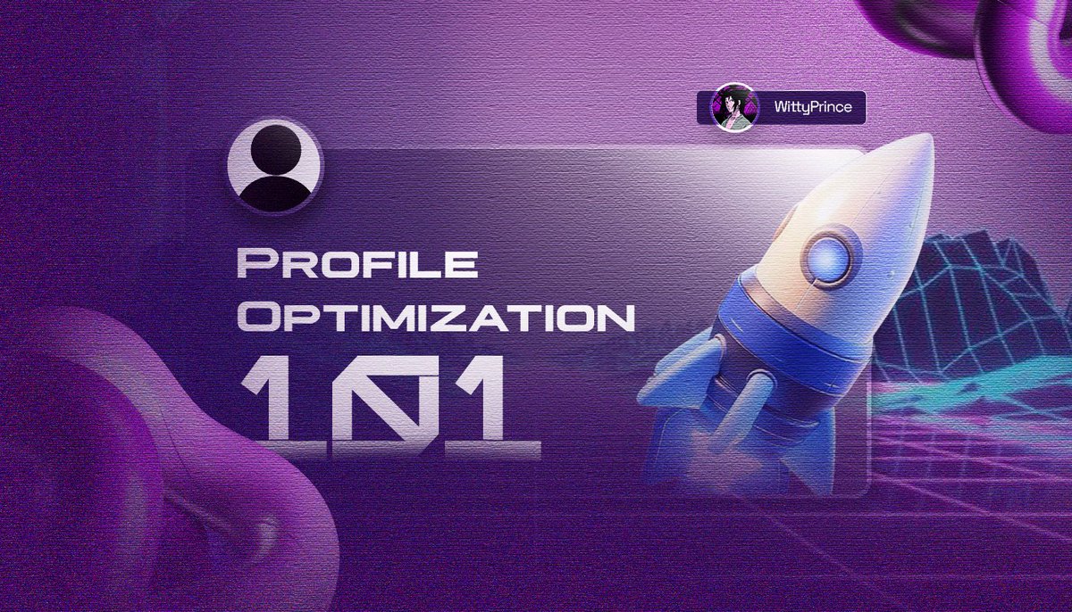 wittyprince_'s tweet image. 7 Top Tips for building a Great Profile
 
1. Your Name
"King354680789" is a red flag. Let your name be short, sweet, easy to remember and stand the test of time

2. Good Banner
Your Twitter banner should clearly contain what you do and has your brand colour.

3. Profile Picture…