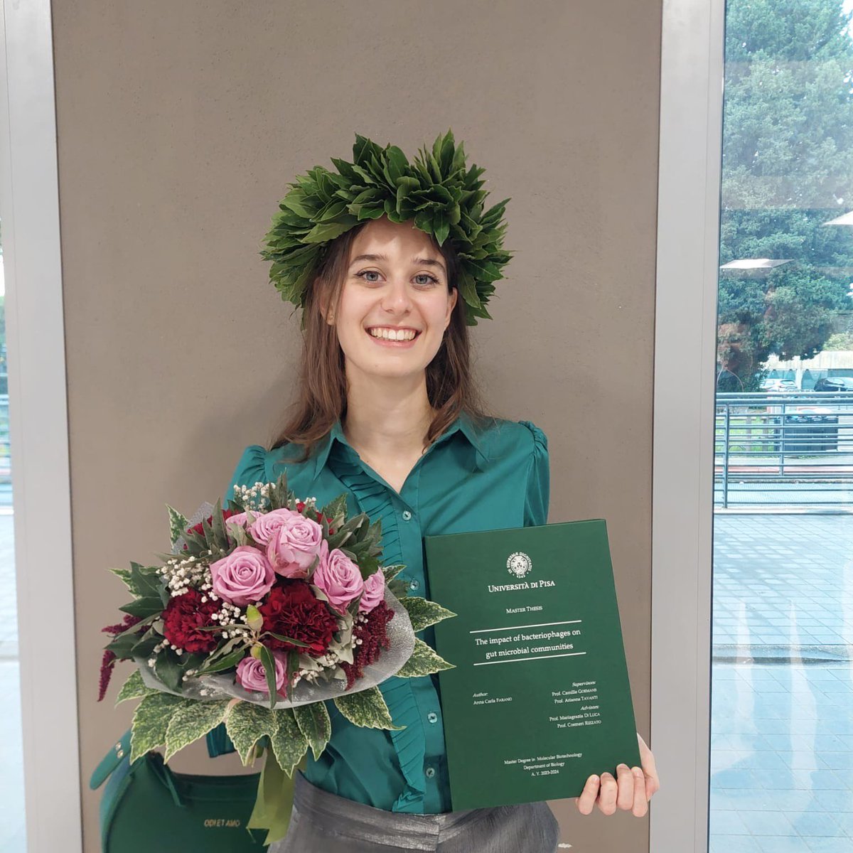 GoemansLab (@goemanslab) on Twitter photo After 6 months in the lab, our first Master Student <a href="/Anna_Carla_26/">Anna Carla</a> brilliantly defended her master thesis! It was amazing to have you in the team. Congratulations 🥳🍾 After 6 months in the lab, our first Master Student <a href="/Anna_Carla_26/">Anna Carla</a> brilliantly defended her master thesis! It was amazing to have you in the team. Congratulations 🥳🍾